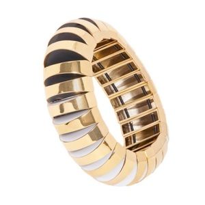 $78 Kate Spade sliced scallops large stretch bracelet